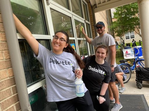 Deloitte's 22nd Annual Community Impact Day at JFC